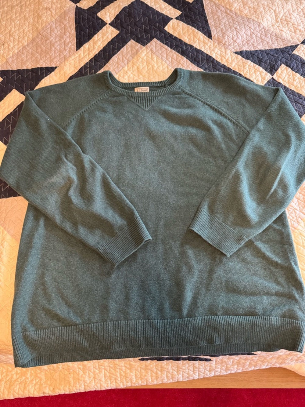 LL Bean Sweater - Green - 3XL